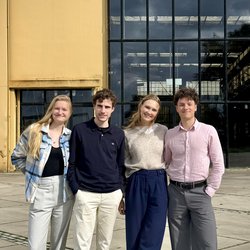 Anna van Amstel, Christiaan Hanse, Georgina van Reeken  en Max Weijers door Academie Jonge Adviseurs Gebiedsontwikkeling (bron: Academie Jonge Adviseurs Gebiedsontwikkeling)