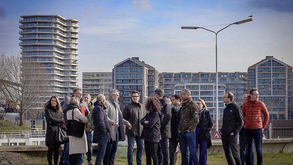 Waalfront Nijmegen - bezoek (Wouter Jan Verheul)
