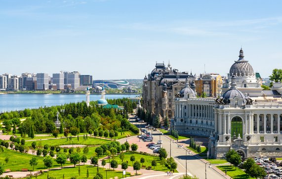 Panorama Kazan, Rusland door Viacheslav Lopatin (bron: shutterstock.com)