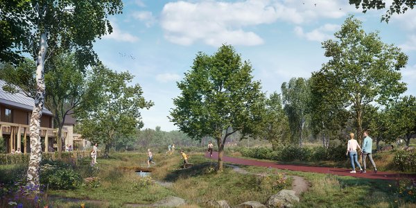 Roermond, Aan de Vallei Sfeerimpressie Vallei door JPO (VolkerWessels) (bron: JPO (VolkerWessels))