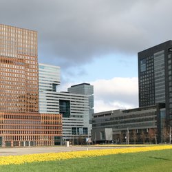 Zuidas panorama | Wikimedia Commons / Arthena / CC BY-SA 3.0 door Arthena (bron: Wikimedia Commons)