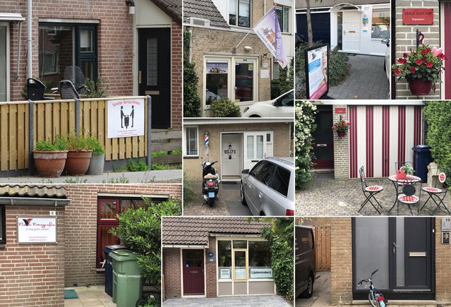 Bedrijven-aan-huis in Almere Muziekwijk door Christian Rommelse (bron: christianrommelse.nl)