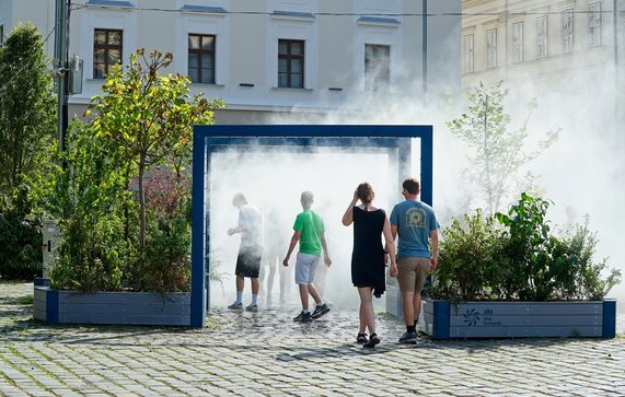 Watersproeier in Boedapest, Hongarije door Csikiphoto (bron: Shutterstock)
