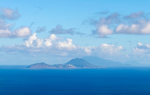 Sint Eustatius, Saba door Wangkun Jia (bron: shutterstock)