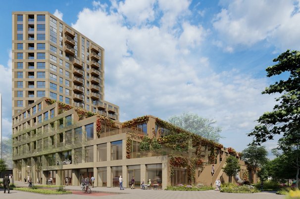 Render Peperklip 1 door Akro Consult (bron: Akro Consult)