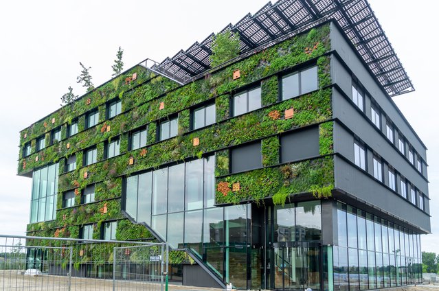 Aeres University Green Facade door Floriade beeldbank (bron: Floriade beeldbank)