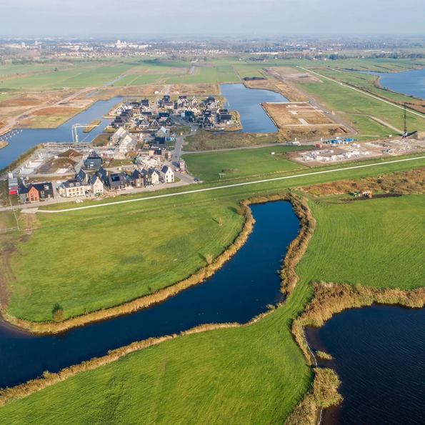Luchtfoto Dorp Reeve door Gemeente Kampen (bron: Gemeente Kampen)