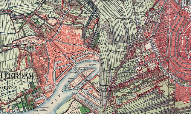 Topotijdreis 1880 door Kadaster (bron: Kadaster)