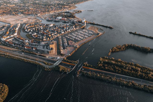 Veluwemeer Aquaduct, Harderwijk door Peter116 (bron: Shutterstock)