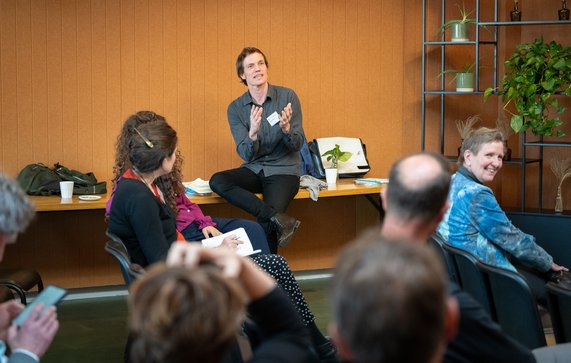 Peter Pelzer op het SKG Jaarcongres door Sander van Wettum (bron: SKG)