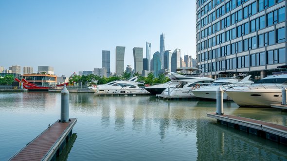 Financial district Shanghai door Lushengyi (bron: Shutterstock)