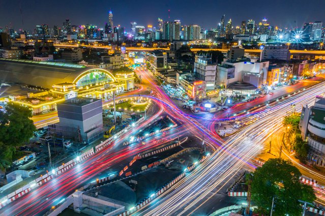 Mobiliteit in Bangkok, Thailland door apiguide (bron: Shutterstock)