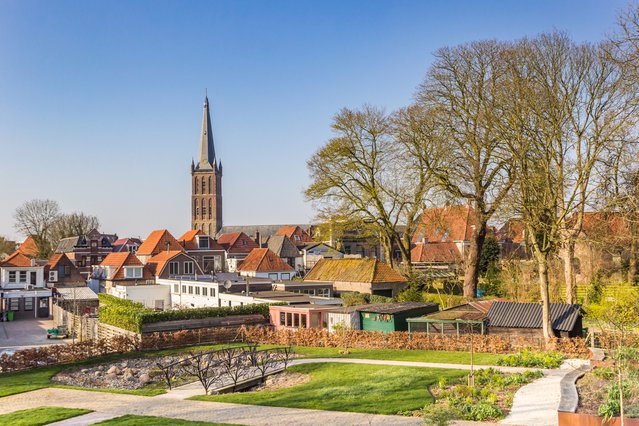 Nettelbosch park in the historic center of Steenwijk, Netherlands door Marc Venema (bron: Shutterstock)