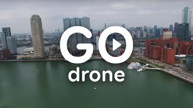 GO Drone: Rotterdam de hoogte in