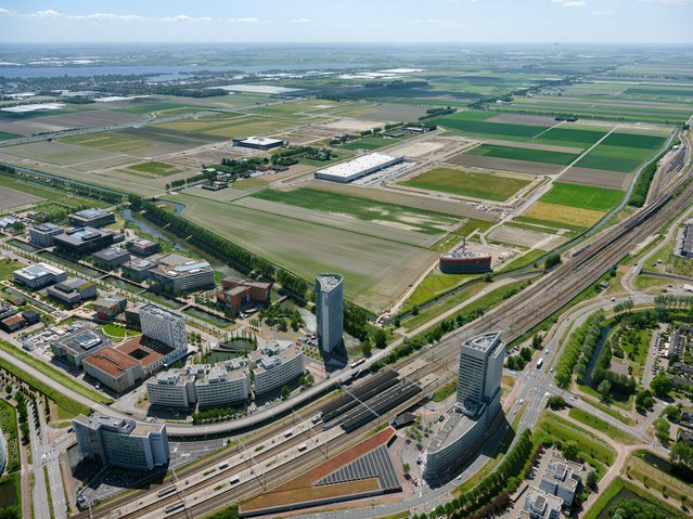 Schiphol Trade Park luchtfoto door SADC (bron: SADC)