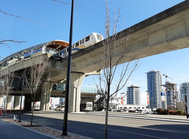 skytrain station burnaby door Ingrid Rompa