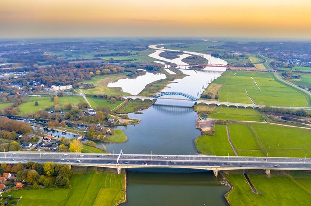 Landschap in de buurt van Zwolle door Rudmer Zwerver (bron: Shutterstock)