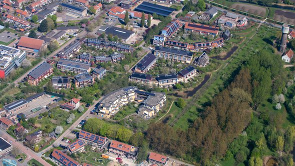 EVA Lanxmeer, ten noordwesten waterwingebied_Jeroen Komen, Ik kan vliegen door Jeroen Komen (bron: Jeroen Komen, Ik kan vliegen)