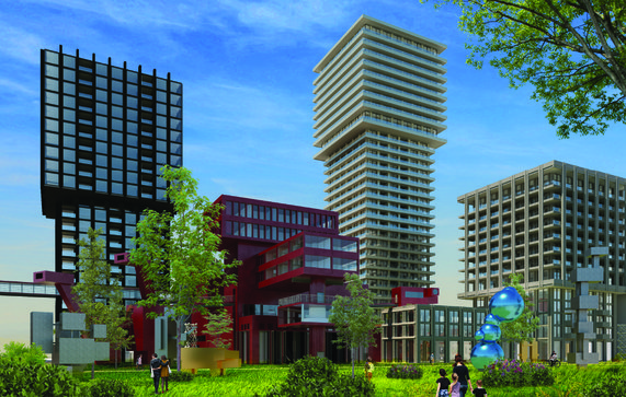 Render beeldentuin door Van Lieshout/RED Company (bron: Van Lieshout/RED Company)