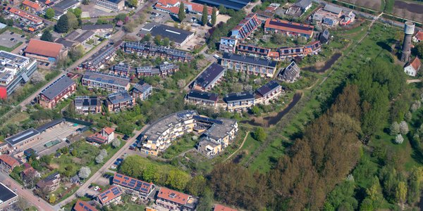 EVA Lanxmeer, ten noordwesten waterwingebied_Jeroen Komen, Ik kan vliegen door Jeroen Komen (bron: Jeroen Komen, Ik kan vliegen)