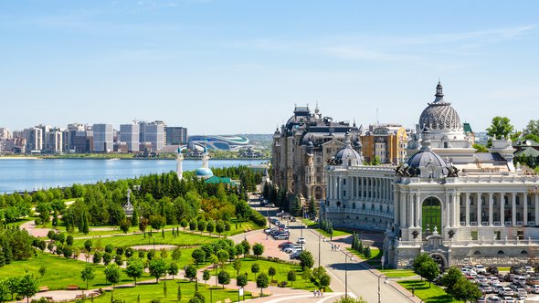 Panorama Kazan, Rusland door Viacheslav Lopatin (bron: shutterstock.com)