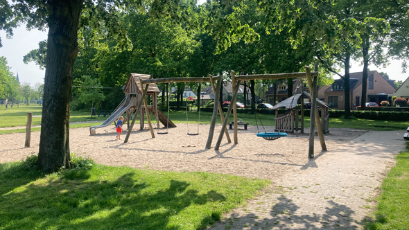 Naast voldoende speelmogelijkheden, is de combinatie met groen belangrijk in Breda door Inge Wolters (bron: Inge Wolters)
