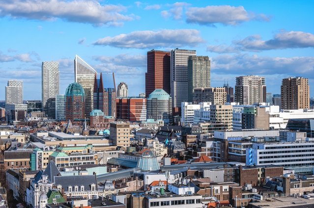 Skyline Den Haag.jpg door Atosan (bron: shutterstock)