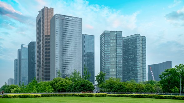 Hoogbouw skyline door 4045 (bron: shutterstock.com)