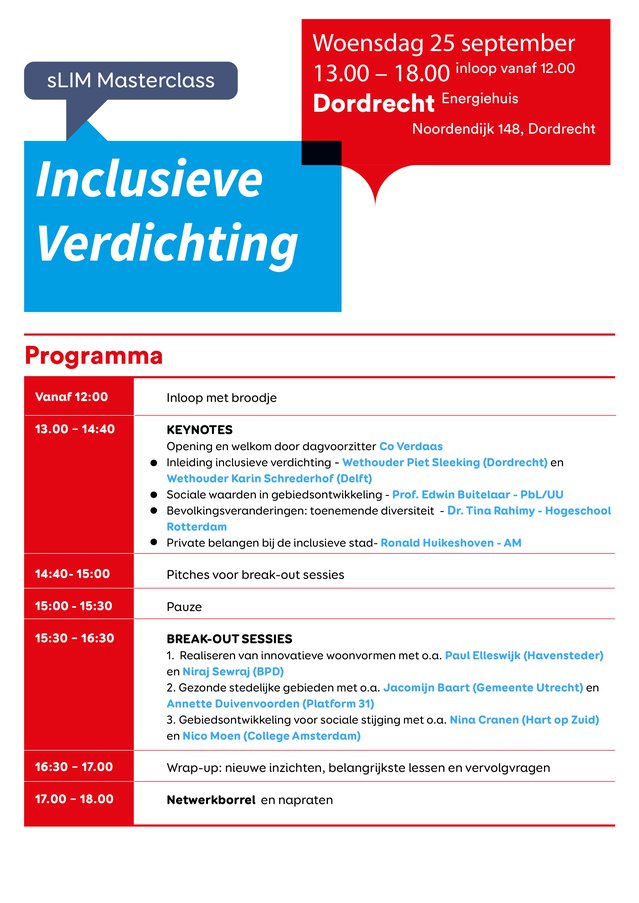 sLIM inclusieve verdichting programma