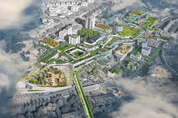 Zoetermeer groene vallei door LG Architecten (bron: Gemeente Zoetermeer)