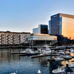 Boston, Massachusetts Oct 13, 2020 The Institute of Contemporary Art building in the seaport. door Alexanderstock23 (bron: Shutterstock)