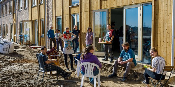 Bouw van Ecodorp Zuiderveld, Gelderland door provincie Gelderland (bron: Actieplan Wonen)
