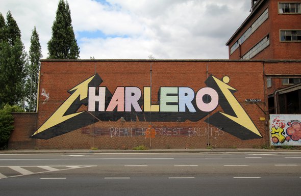 Charleroi graffiti door Mark van Wonderen (bron: Mark van Wonderen)
