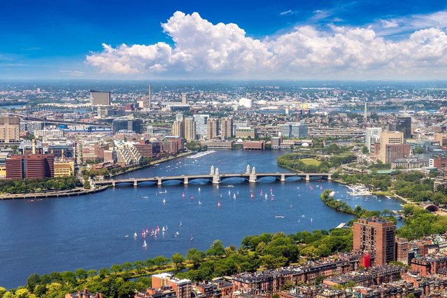 Panorama van Boston, VS door Sergii Figurnyi (bron: Shutterstock)