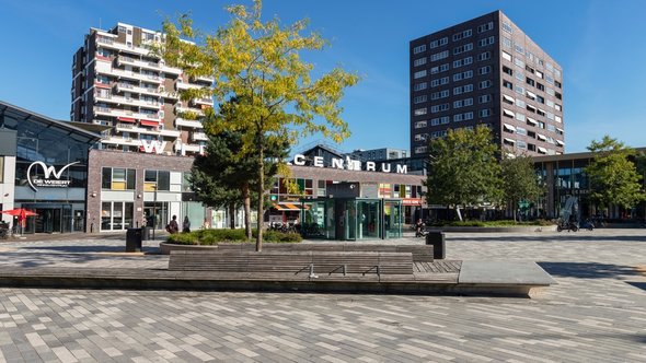 Winkelcentrum, Emmen door Wolf-photography (bron: shutterstock)