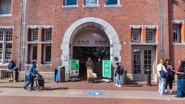 Ingang van De Hallen, Amsterdam door Kiev.Victor (bron: Shutterstock)