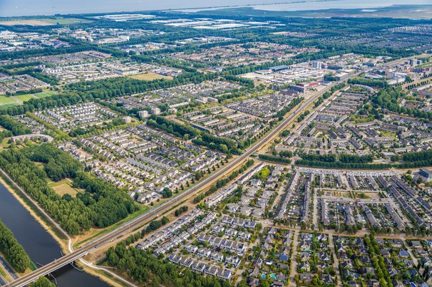 Nederland drone foto door Original Mostert (bron: Shutterstock)