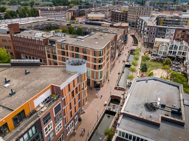 De gracht is terug in Brouwerspoort door Studio Sterkenburg (bron: Studio Sterkenburg)