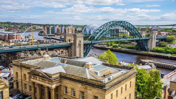 Newcastle, England door Cedric Weber (bron: Shutterstock)