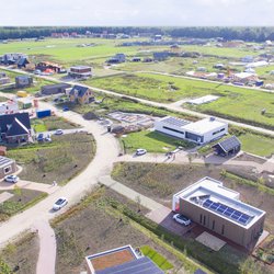 Luchtfoto Oosterwold Almere door Claire Slingerland (bron: Shutterstock)