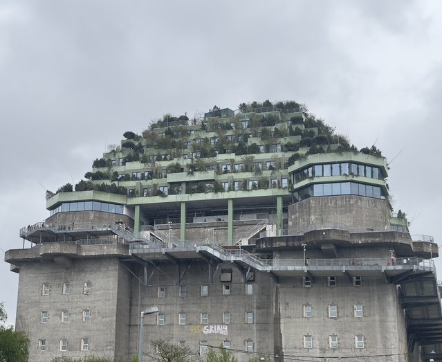 Flakturm Hamburg door Kees de Graaf (bron: Gebiedsontwikkeling.nu)