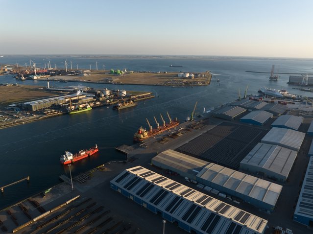 Haven van Vlissingen door Make more Aerials (bron: Shutterstock)