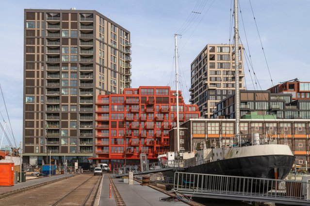 Het NDSM terrein, Amsterdam door Wolf-photography (bron: shutterstock)