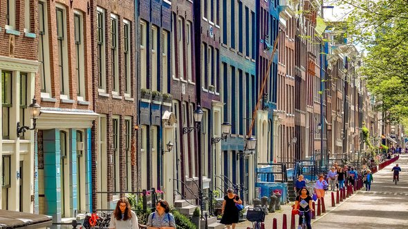 Amsterdam straat djedj