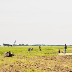 Spottersplaats, Polderbaan door Theo Baart (bron: Theo Baart)