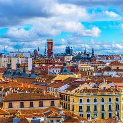 luchtfoto van madrid door trabantos (bron: Shutterstock)