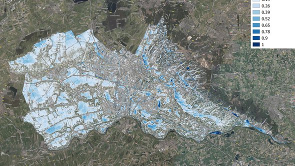 Maximale waterdiepte Limburg bui 175 mm door Hoogheemraadschap De Stichtse Rijnlanden (bron: Hydrologic i.s.m. Joost Heijkers (HDSR))