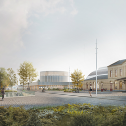 Station Zwolle door Atelier Luce (bron: Studio Nauta)