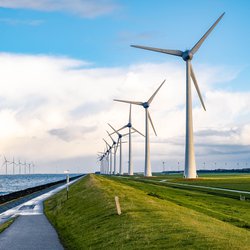 Windmolenpark Nederland door Fokke Baarssen (bron: shutterstock.com)