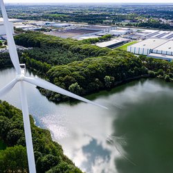 Windmolen in de regio Hart van Brabant door Elco van Berkel (bron: VanBerkel.studio)